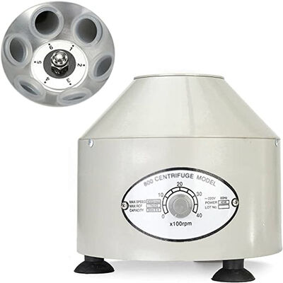 Équipement de laboratoire 6 pièces 20 ml/10 ml Prp Tubes à centrifuger séparateur centrifuge centrifugeuse à plasma sanguin