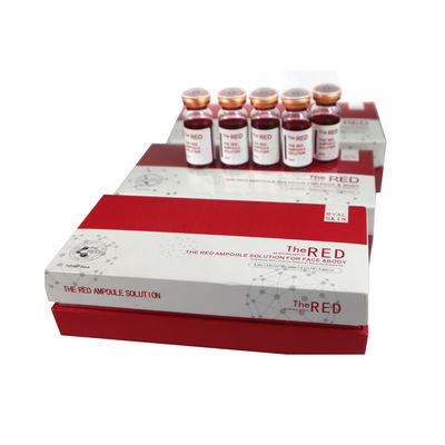 La solution ampoule rouge Lipo Lab Injection lipolytique pour perdre du poids pour le visage et le corps Corée