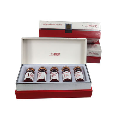 La solution ampoule rouge Lipo Lab Injection lipolytique pour perdre du poids pour le visage et le corps Corée
