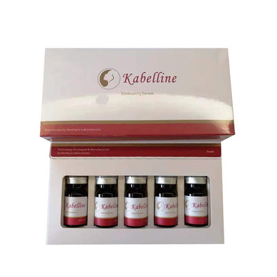 Perte de graisse par injection de la solution de poids 8 ml x 5 voiles de cabelline
