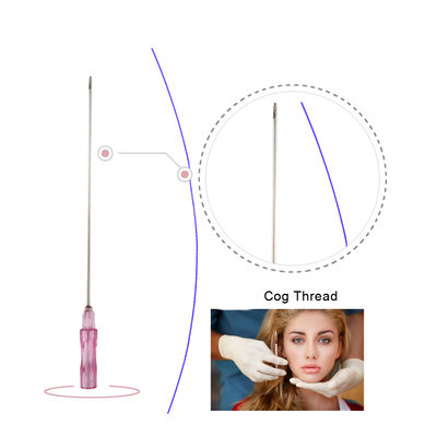 Meilleur prix pdo wpdo pcl matériau mono double vis à tige lèvres faciales fil de levage pointu 26g 29g 38 mm 13mm 12mm 100mm 90m