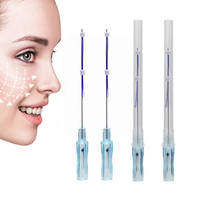 Meilleur prix pdo wpdo pcl matériau mono double vis à tige lèvres faciales fil de levage pointu 26g 29g 38 mm 13mm 12mm 100mm 90m
