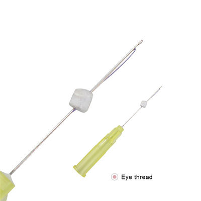 Corée de l' avant soulevé suture absorbable pdo mono tornado vis fio silhouet fil lisos fil d'aiguille tranchante 29g 31g 30gx13mm