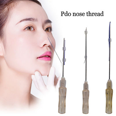 Corée de l' avant soulevé suture absorbable pdo mono tornado vis fio silhouet fil lisos fil d'aiguille tranchante 29g 31g 30gx13mm