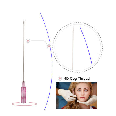 Corée de l' avant soulevé suture absorbable pdo mono tornado vis fio silhouet fil lisos fil d'aiguille tranchante 29g 31g 30gx13mm