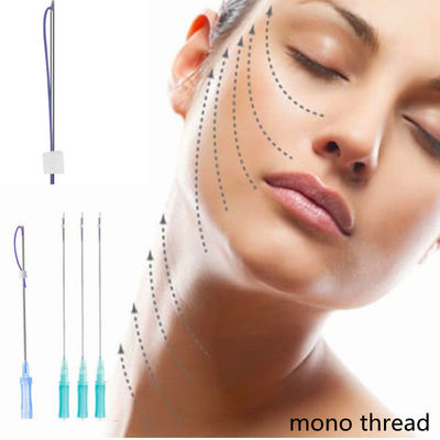 Corée de l' avant soulevé suture absorbable pdo mono tornado vis fio silhouet fil lisos fil d'aiguille tranchante 29g 31g 30gx13mm