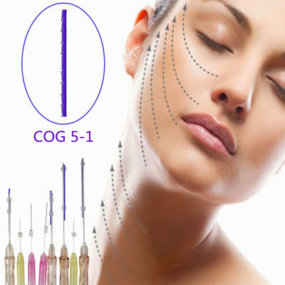 Corée de l' avant soulevé suture absorbable pdo mono tornado vis fio silhouet fil lisos fil d'aiguille tranchante 29g 31g 30gx13mm