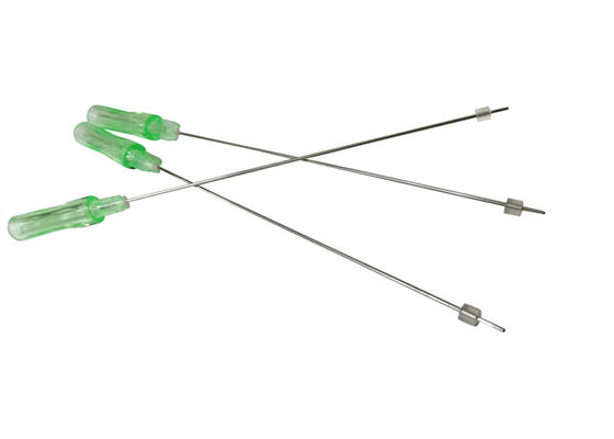 Les fils pourpres de PDO PCL PLLA font face au levage L type l'aiguille 21g 23g