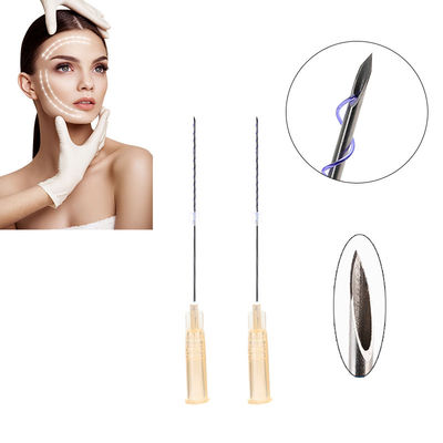 La dent PDO PCL PLLA filète le massage facial de 60mm 90mm filetant le lifting