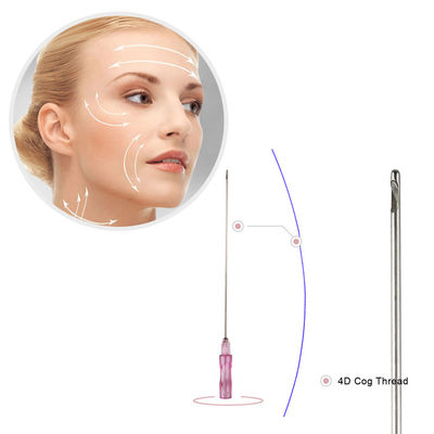 Polydioxanone Fio De Sutura Cannula cog fils barbelés cog 2-1 3-1 4-1 5-1 3D 4D Lift Hilos Pdo levé de fil