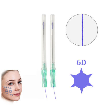 Coupe absorbable 4D 21g 60mm sourcille coupe de sourcille levage de joues levage du visage Coupe 4D Pdo