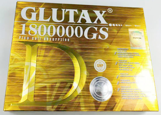 Serum de blanchiment de la peau par injection Glutax 1800000GS Pour la clinique de beauté SPA