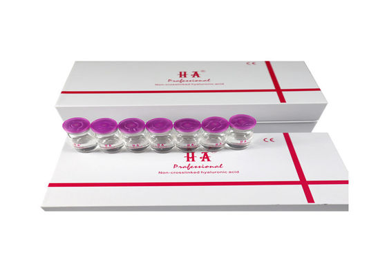 le sérum de l'acide hyaluronique 5ml utilisé pour la peau réticulent non