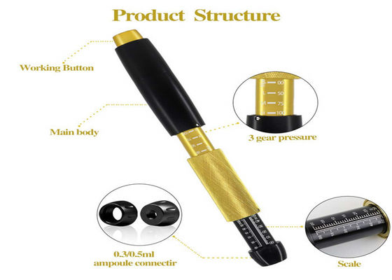 OIN cutanée 13485 de la CE de Pen Filler Medical de lèvre de 0.3ml 0.5ml Hyaluron