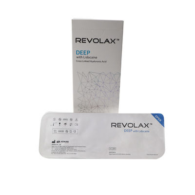 24 mg/ ml de remplissage cutané à l' acide hyaluronique Revolax Deep Fine Sub-Q 1 X 1,1 ml
