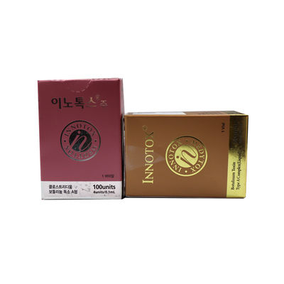 Injections de méditoxine Innotox 100 i.u. 50 i.u. sérum humain albumine 0,5 mg