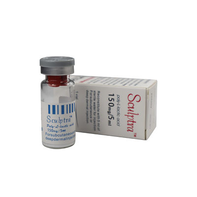 Acide poly-L-lactique médical pour le visage Remplisseur cutané Remplisseurs cutanés 1 flacon X 5 ml