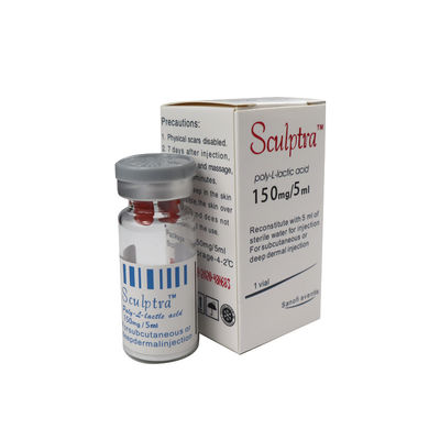 Acide poly-L-lactique médical pour le visage Remplisseur cutané Remplisseurs cutanés 1 flacon X 5 ml