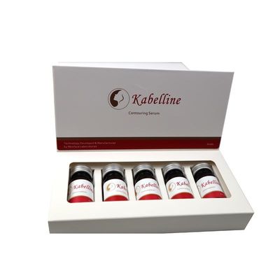 Injections de dissolution de graisse de Kabelline 5 flacons X8 ml Solution de perte de poids pour le visage et le corps sérum de contour