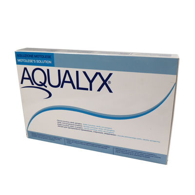 Royaume-Uni 8 ml X10 Vials Aqualyx Injections de dissolution des graisses Lipolyse Lipolytique Perte de graisse