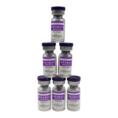 Injections de remplissage d'acide hyaluronique de 1500 UI Liporase hyaluronidase