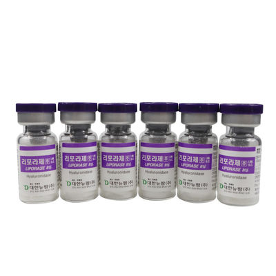 Injections de remplissage d'acide hyaluronique de 1500 UI Liporase hyaluronidase