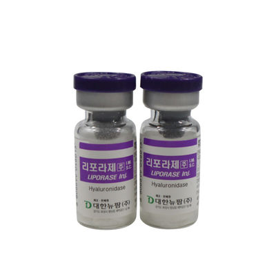 Injections de remplissage d'acide hyaluronique de 1500 UI Liporase hyaluronidase