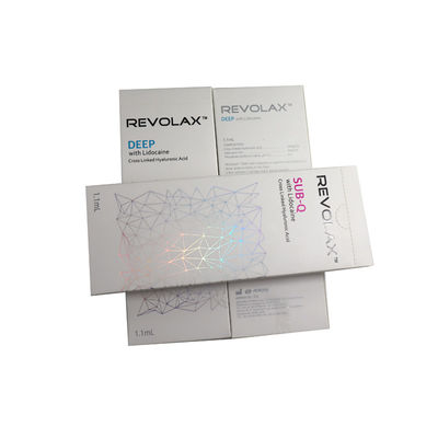 Remplisseur Corée d'acide hyaluronique de Revolax avec la piscine découverte 1.1ml profond