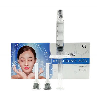 Acide hyaluronique lié en croisement 10 ml Injections de remplissage cutané pour augmenter les fesses