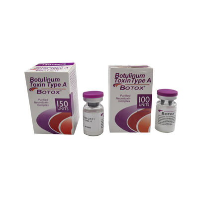 B 100iu 150iu Injections de toxine botulique Pour éliminer les rides