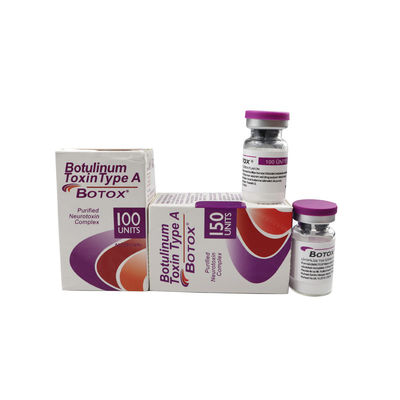B 100iu 150iu Injections de toxine botulique Pour éliminer les rides