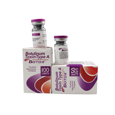 B 100iu 150iu Injections de toxine botulique Pour éliminer les rides