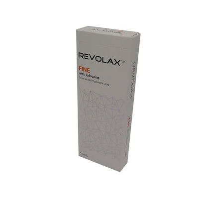 Remplisseur cutané anti-âge Remplisseur injectable HA 1.1 ml Revolax Remplisseur de rides sub-Q