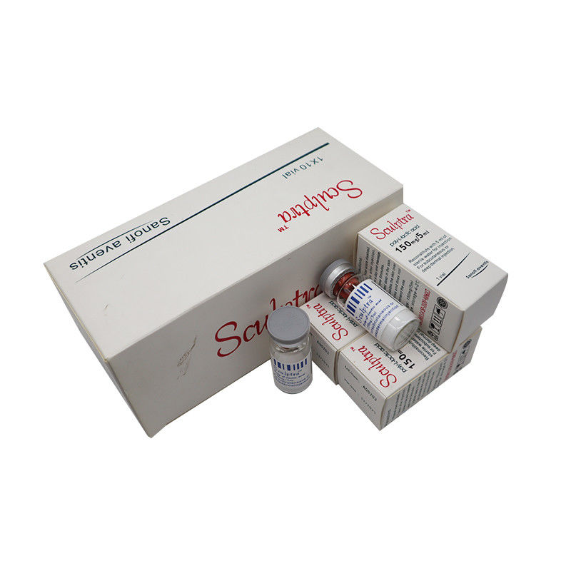 remplissage cutané PLLA poly-l-acide lactique 1 flacon x5 ml remplissage cutané anti-âge plastique pour le visage Chirurgie
