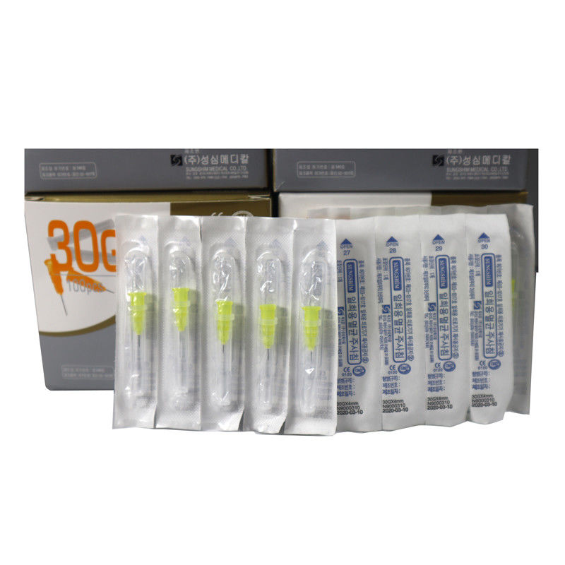 100 pièces/boîte, 30g, 32g, 34G, 4mm, 13mm, 25mm, aiguille hypodermique pour injection, micro-aiguille
