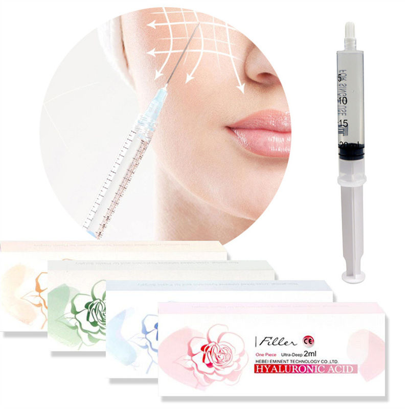 Remplisseur cutané 1ml 2ml 3ml 5ml 10ml 20ml 50ml HA Remplisseur d'acide hyaluronique