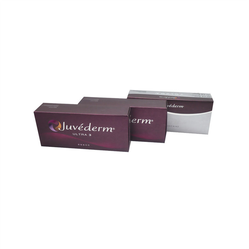 injections Juvederms Voluma de gel de l'acide hyaluronique 24mg/ml ultra gel cutané du remplisseur 3 ultra 4
