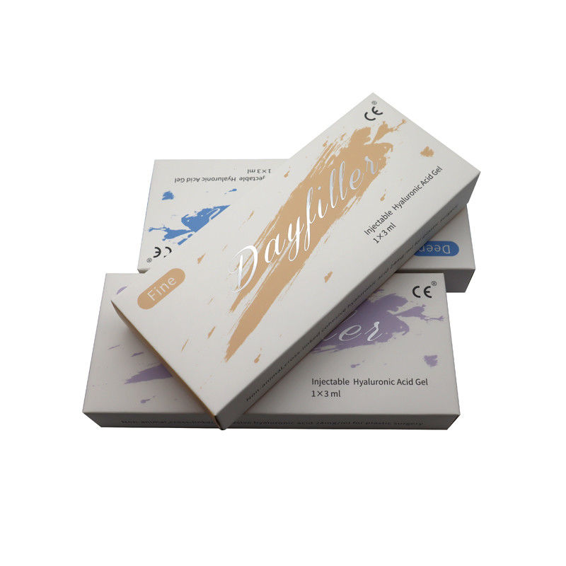 Gel hyaluronate de sodium pour soins de la peau acide hyaluronique injectable