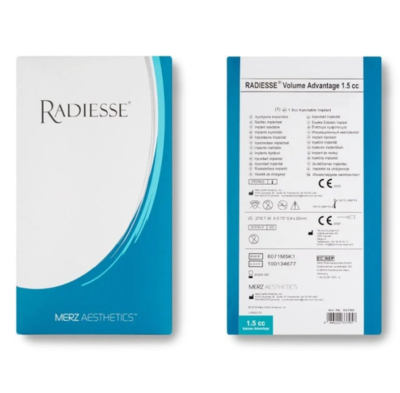 Remplisseur de radiesse HA 0,8cc 1,5cc Anti-âge Pour les rides du visage Remplisseur d'injection