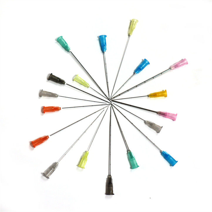Microcannule à l' aiguille contondue jetable 16g 17g 21g 22g 25g 38mm 50mm 60mm 90mm