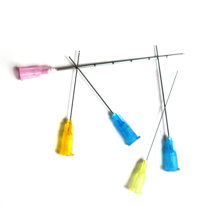 Le plus vendu de la pointe émoussée Microcannula émoussée Cannula Aiguille Fine Micro Cannula pour le visage