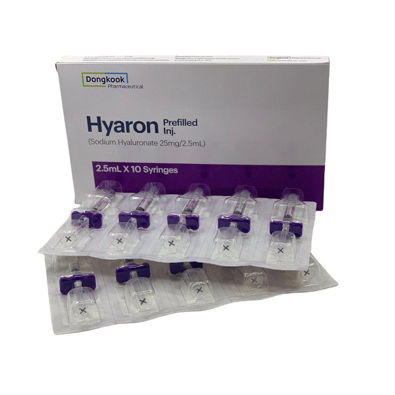 HYARON Skin Booster Glow KIT - 10 seringues X 2,5 ml de remplissage à l' acide hyaluronique lié croisé
