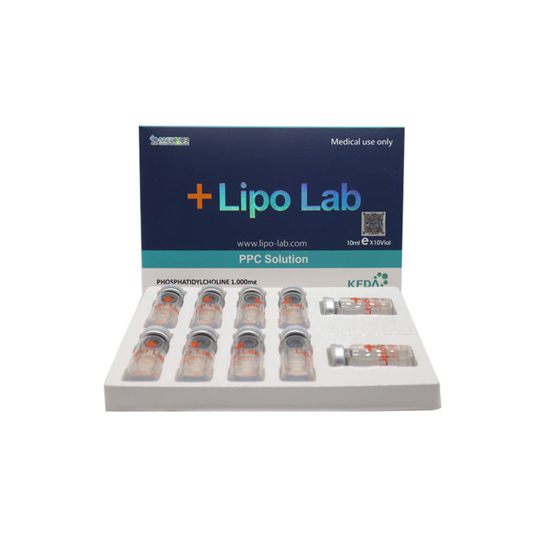 Lipolab Injection de perte de poids en solution lipolytique Injection de lipolyse pour dissoudre les graisses Acide désoxycholique chirurgie de liposuccion double menton