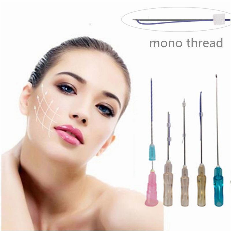 Pdo wpdo pcl lèvres du visage fil de levage pointu 26g 29g 30g 38mm 100mm 90mm