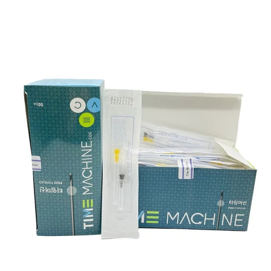 Aiguille micro-canule jetable à bout rond pour produit de comblement dermique à l'acide hyaluronique