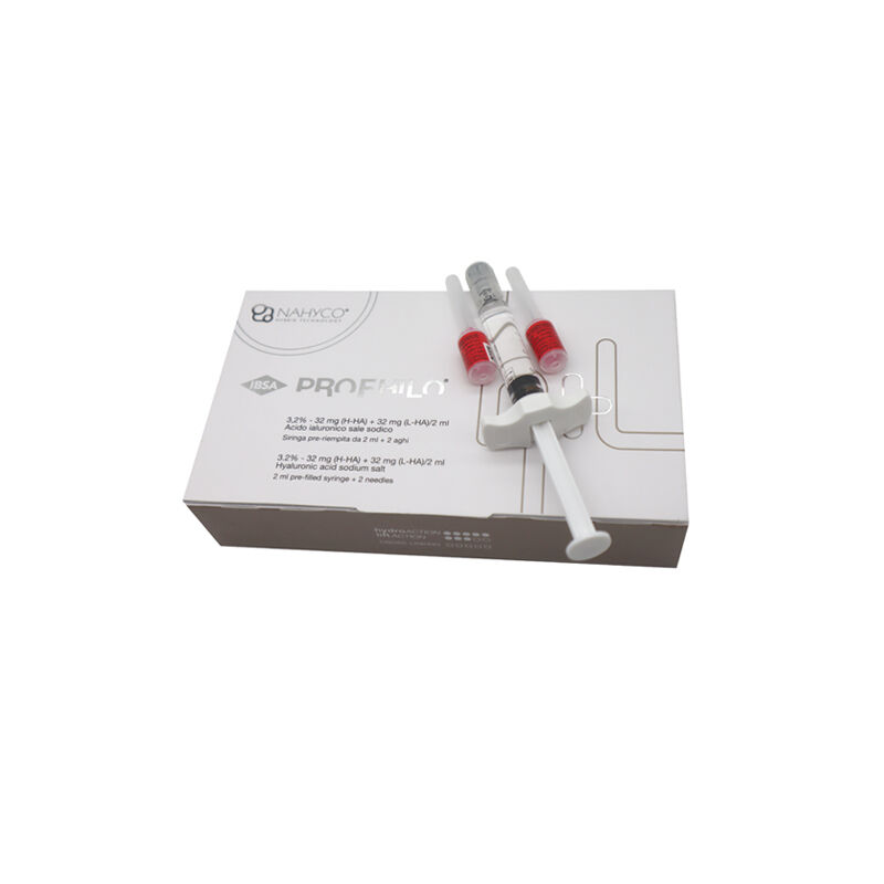 Remplisseur d'injection anti-âge Swiss Profhilo H+L pour ridules périorbitaires